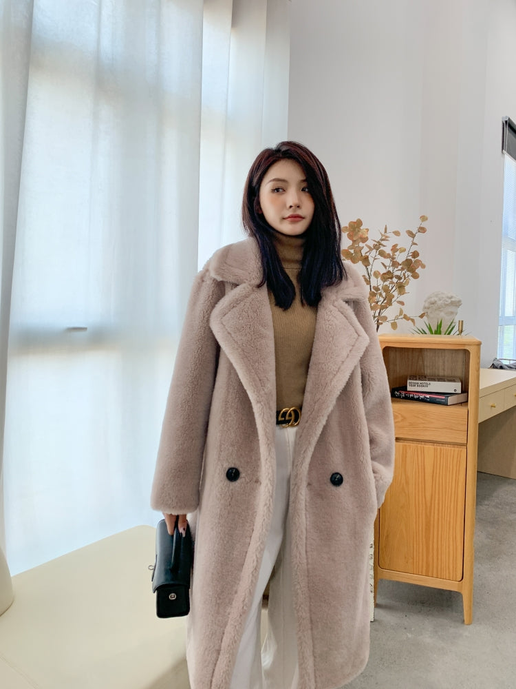 Cozy Teddy Wool Coat (12 Colors)