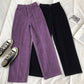 Corduroy Slim Pants (2 Colors)