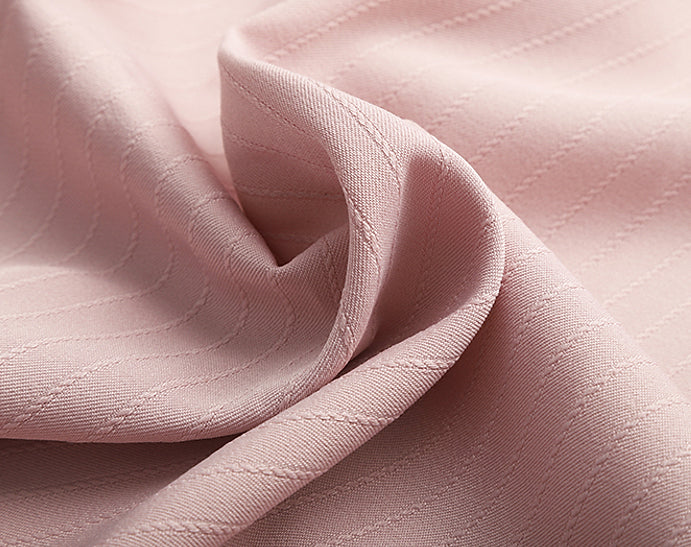 Asymmetrical Twofer Shirt Dress (Pink)