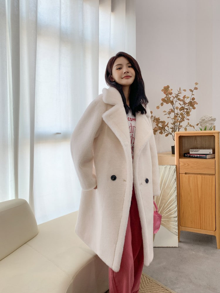 Cozy Teddy Wool Coat (12 Colors)