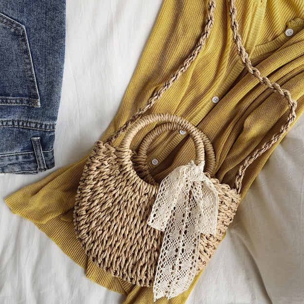 Essential Straw Bag (2 Colors)