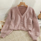 Baby Cropped Cardigan (5 Colors)
