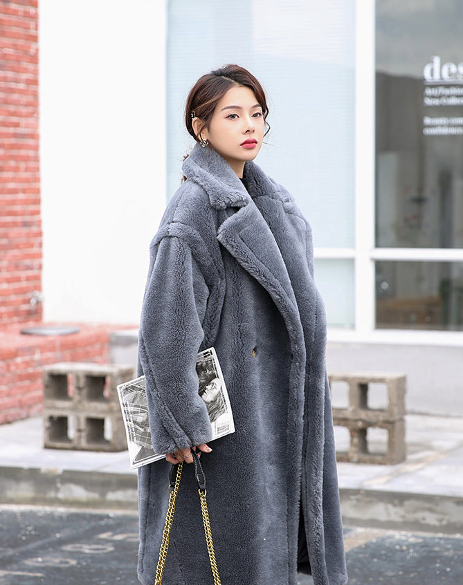 Cozy Teddy Wool Coat (12 Colors)