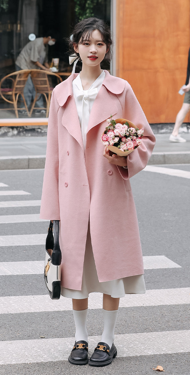 Creamy Button Coat (5 Colors)