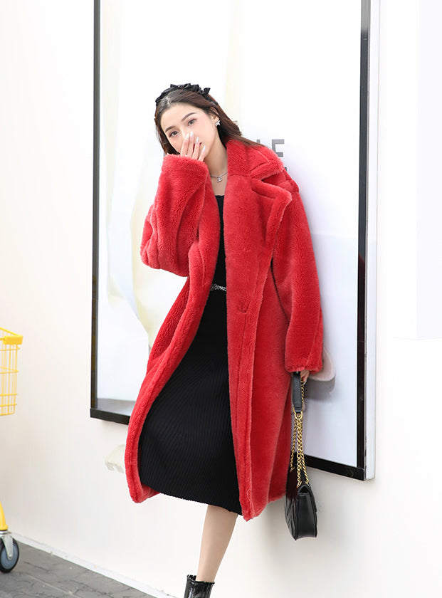 Cozy Teddy Wool Coat (12 Colors)