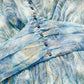 Starry Nights Ruffle Maxi Dress (Blue)