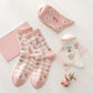 Peter Rabbit Sock Set (Pink)