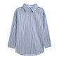 Everyday Stripe Button Up Shirt (2 Colors)