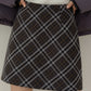Diamond Plaid Mini Skirt (3 Colors)