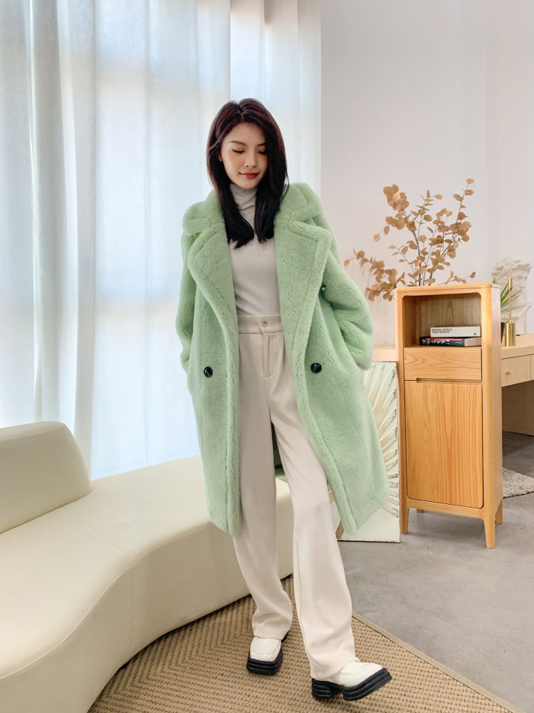 Cozy Teddy Wool Coat (12 Colors)