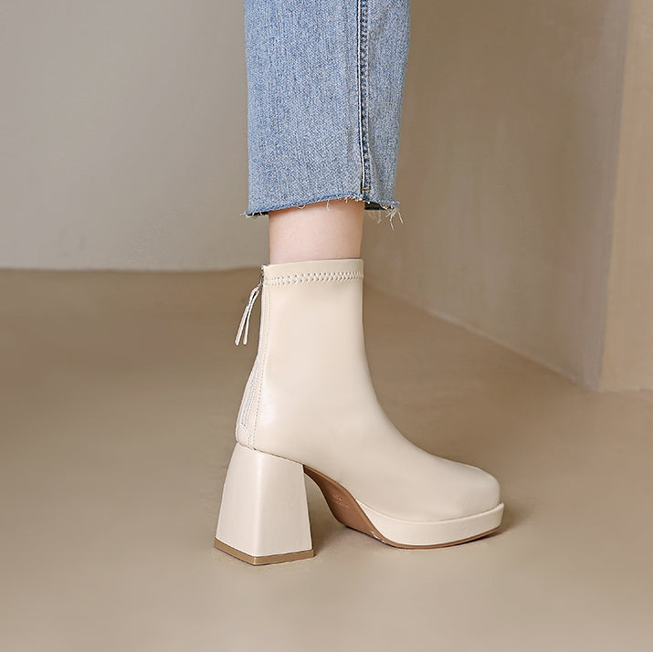 High Ankle Platform Boots (3 Colors)