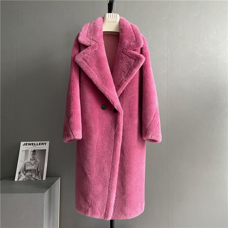 Cozy Teddy Wool Coat (12 Colors)