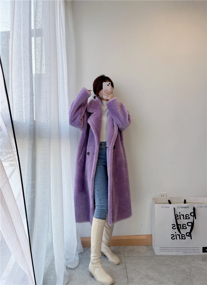 Cozy Teddy Wool Coat (12 Colors)