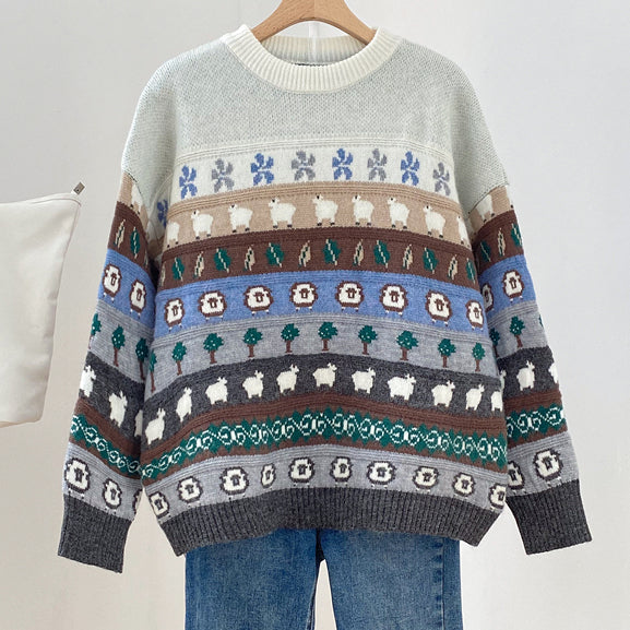 Sheep Sweater (Brown)