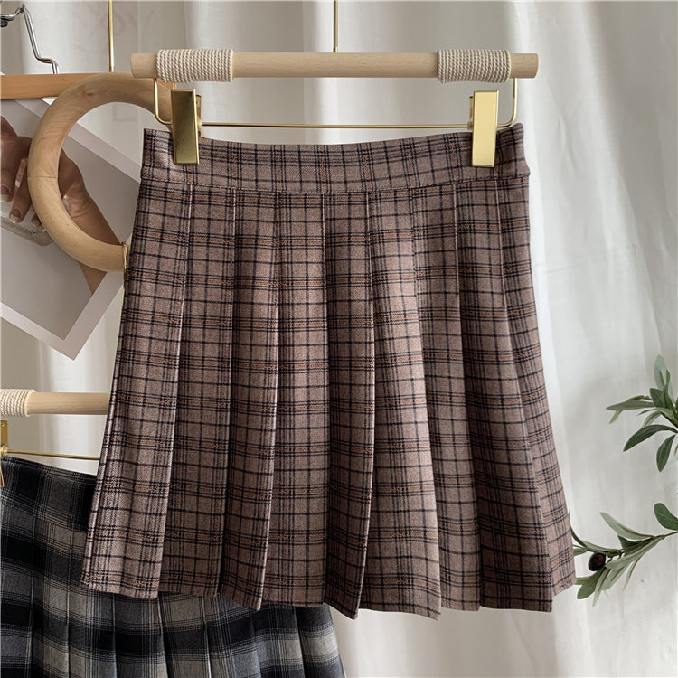 Multi Plaid Tennis Skirt (5 Colors)