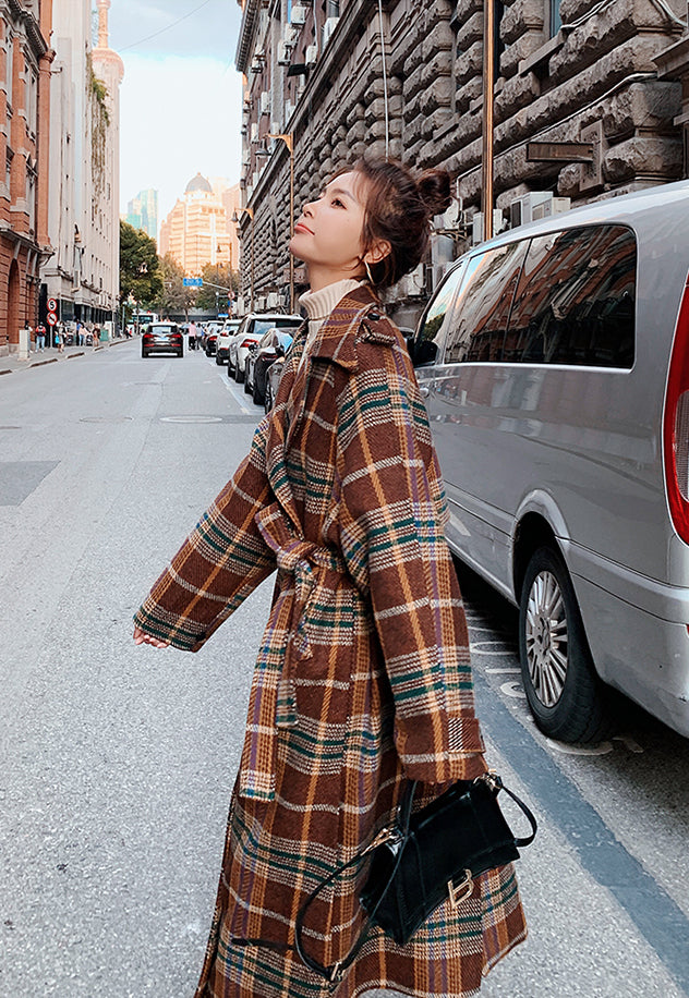 Forest Plaid Coat (2 Colors)