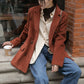 Corduroy Double Breasted Blazer Jacket (7 Colors)
