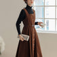 Button Up Corduroy Pinafore Dress (2 Colors)