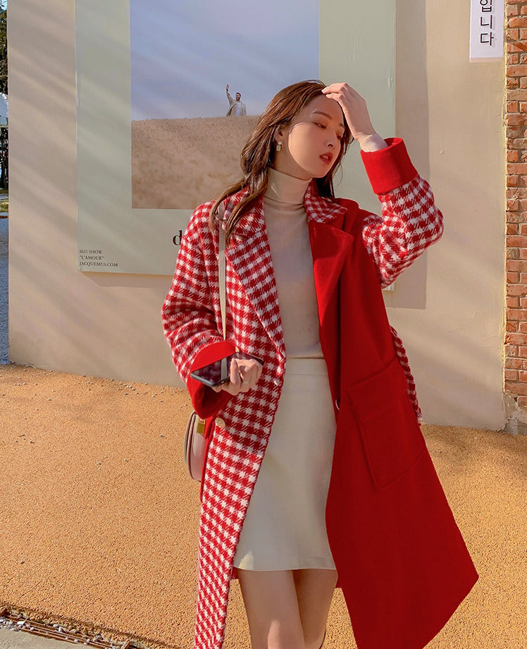 Boden colorblock outlet coat