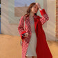 Plaid Colorblock Coat (3 Colors)