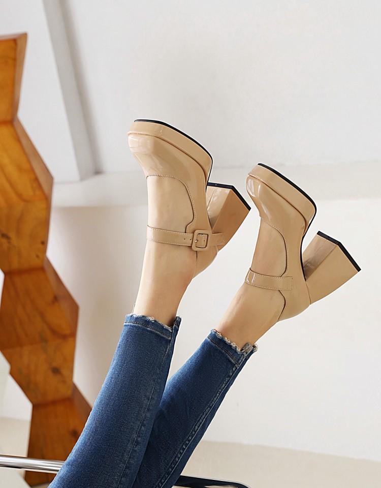 Classy Mary Jane Block Heels (3 Colors)