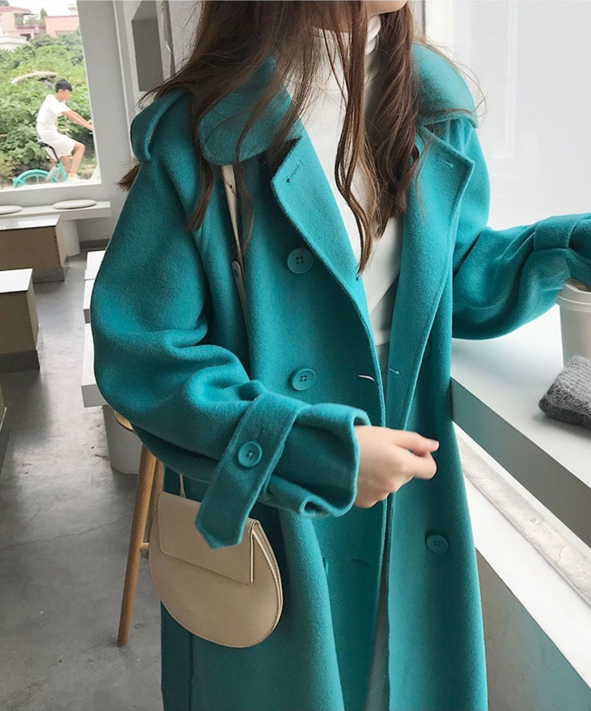 Colorful wool outlet coats