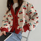 Cherry Bomb Cropped Cardigan (2 Colors)