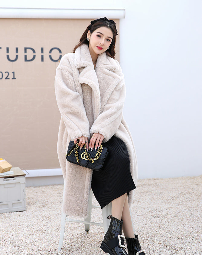 Cozy Teddy Wool Coat (12 Colors)