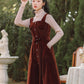 Corduroy Button Up Midi Dress (5 Colors)