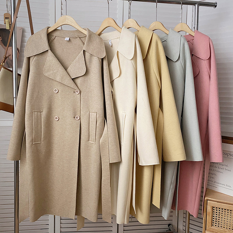 Creamy Button Coat (5 Colors)