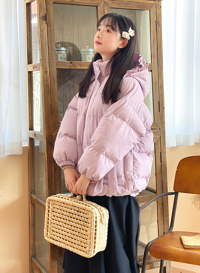 Marshmallow Sweetness Puffy Jacket (5 Colors)