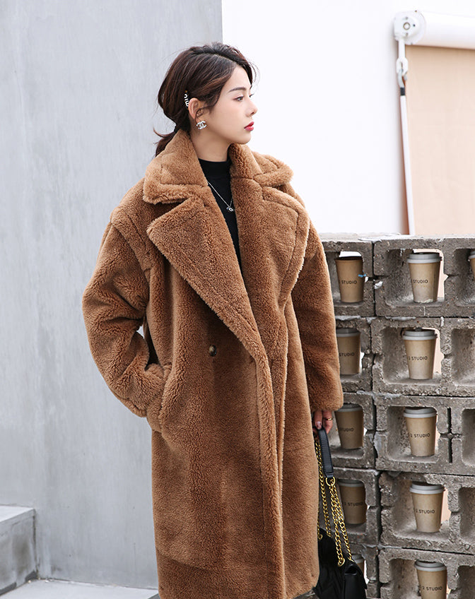 Cozy Teddy Wool Coat (12 Colors)