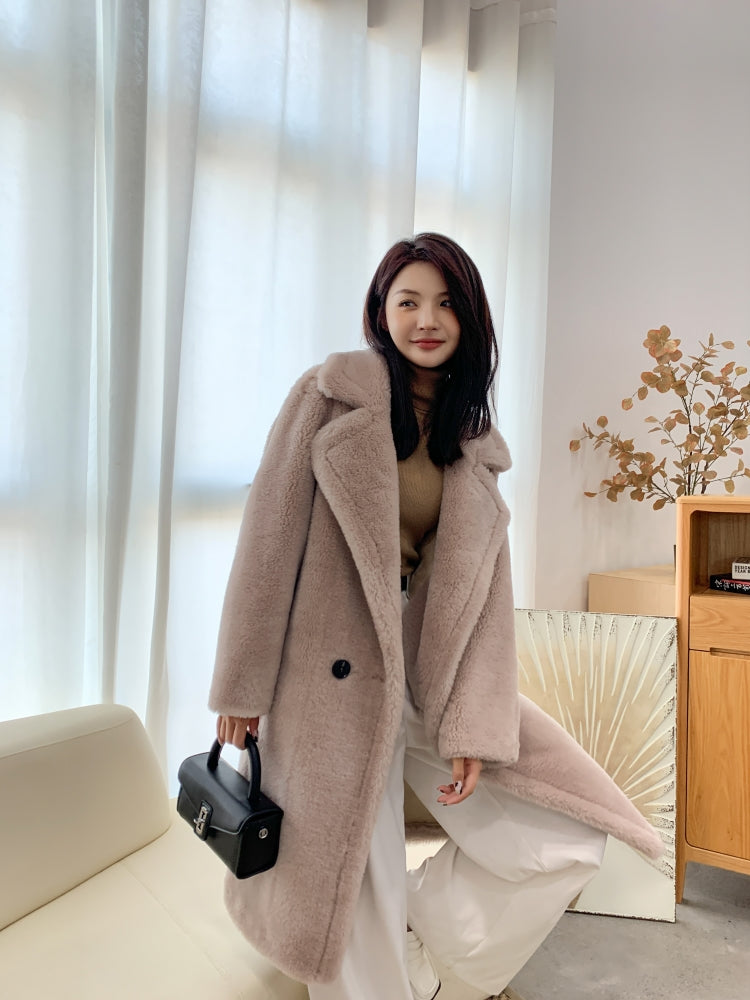 Cozy Teddy Wool Coat (12 Colors)