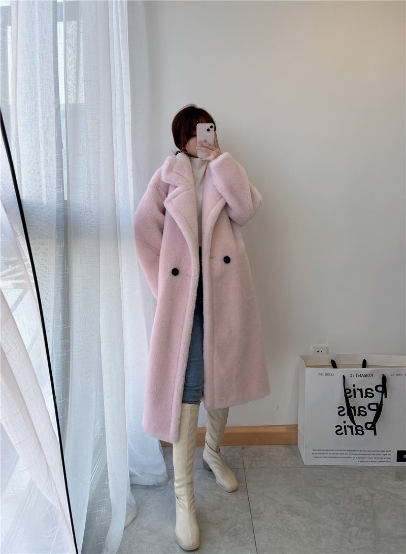 Cozy Teddy Wool Coat (12 Colors)