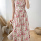 Vintage Rose Halter Midi Dress (2 Colors)