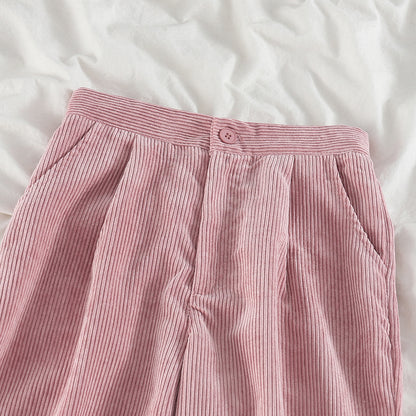 Candy Corduroy Pants (4 Colors)