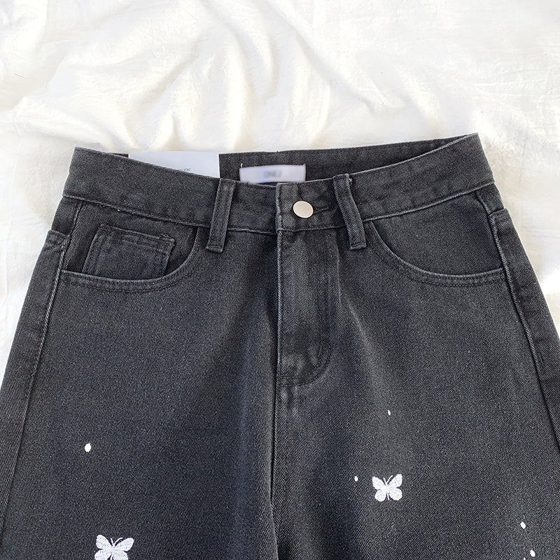 Butterfly Magic Jeans (Black)