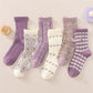 Peter Rabbit Socks Gift Box (Purple)
