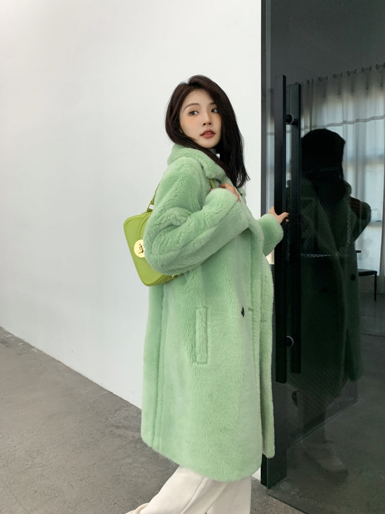 Cozy Teddy Wool Coat (12 Colors)