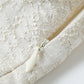 Tweed Jacquard Button Up Dress (White)