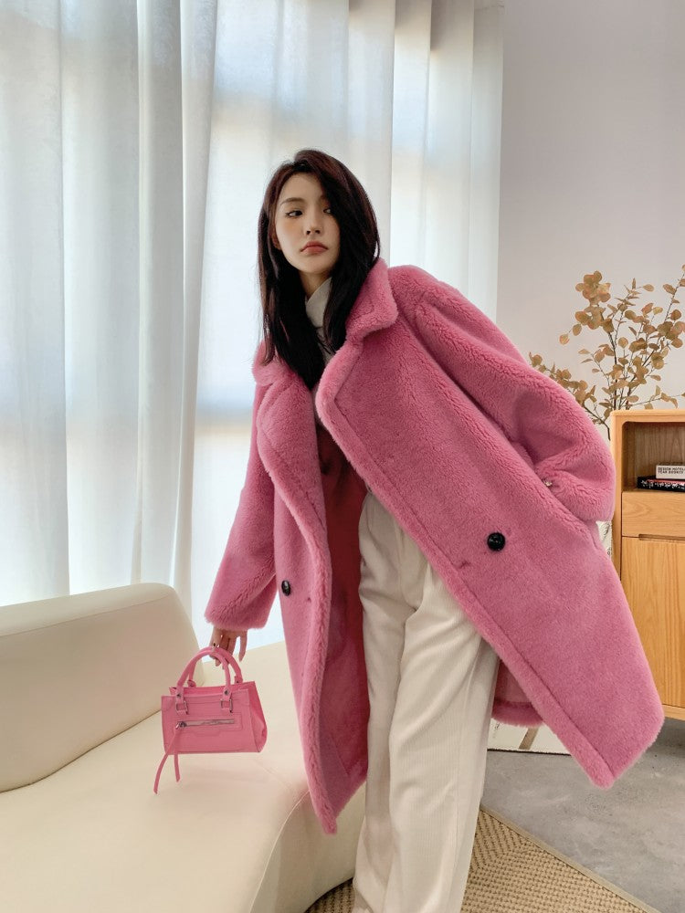 Cozy Teddy Wool Coat (12 Colors)