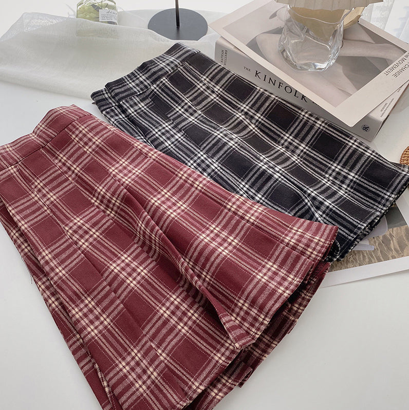 Varsity Plaid Tennis Skirt (3 Colors)