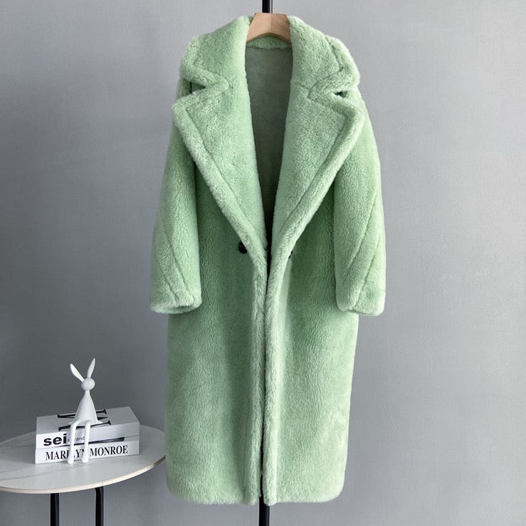 Cozy Teddy Wool Coat (12 Colors)