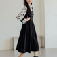 Ditsy Floral Twofer Midi Dress (2 Colors)