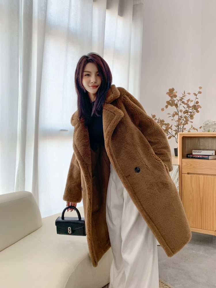 Cozy Teddy Wool Coat (12 Colors)