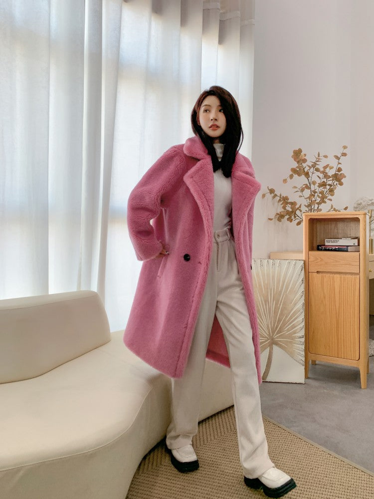 Cozy Teddy Wool Coat (12 Colors)