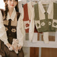 Retro Daisy Colorblock Twofer Vest (6 Colors)