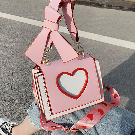 Queen Of Hearts Satchel Bag (3 Colors)