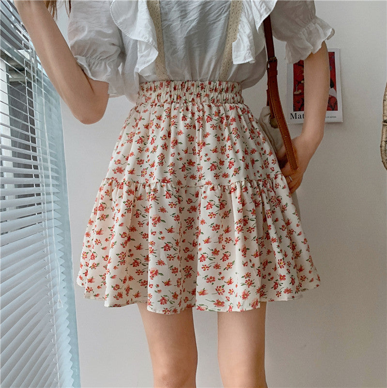 Ditsy Floral Mini Skirt (3 Colors)