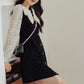 Lace Bow Sweater Dress (2 Colors)